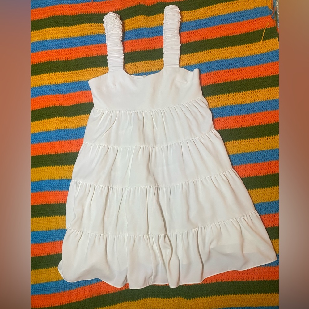 Amanda Uprichard cute white summer dress